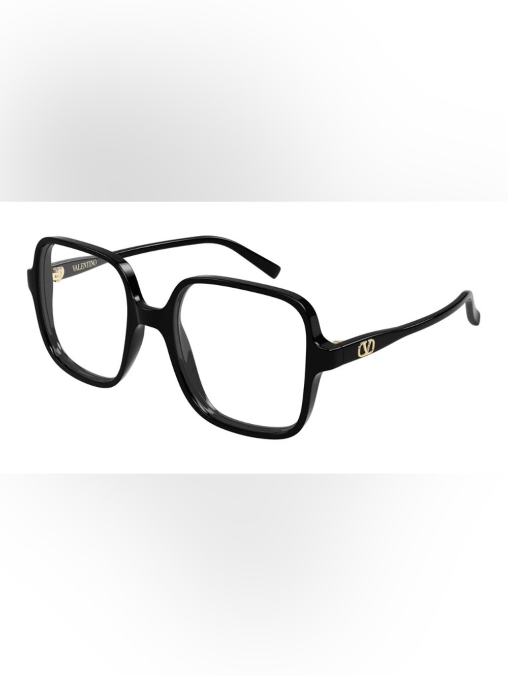 VALENTINO VG0021O -001 Glossy Black Eyeglasses 53-18-140